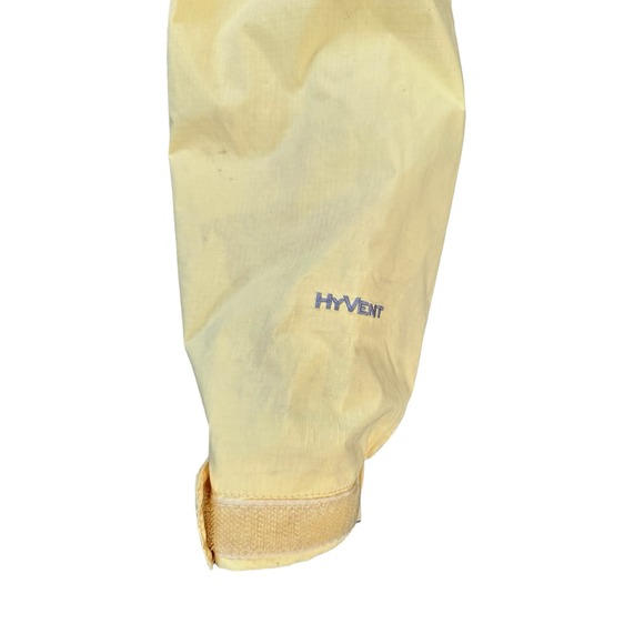 North Face Hyvent Womens XS Yellow Shell Jacket - Picture 4 of 11